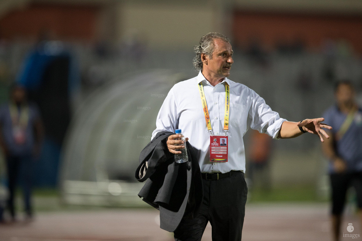 Maldives vs India in SAFF Suzuki Cup 2018 in Dhaka, Bangladesh, Sunday, September 9, 2018. (Images.mv Photo/Ismail Thoriq)