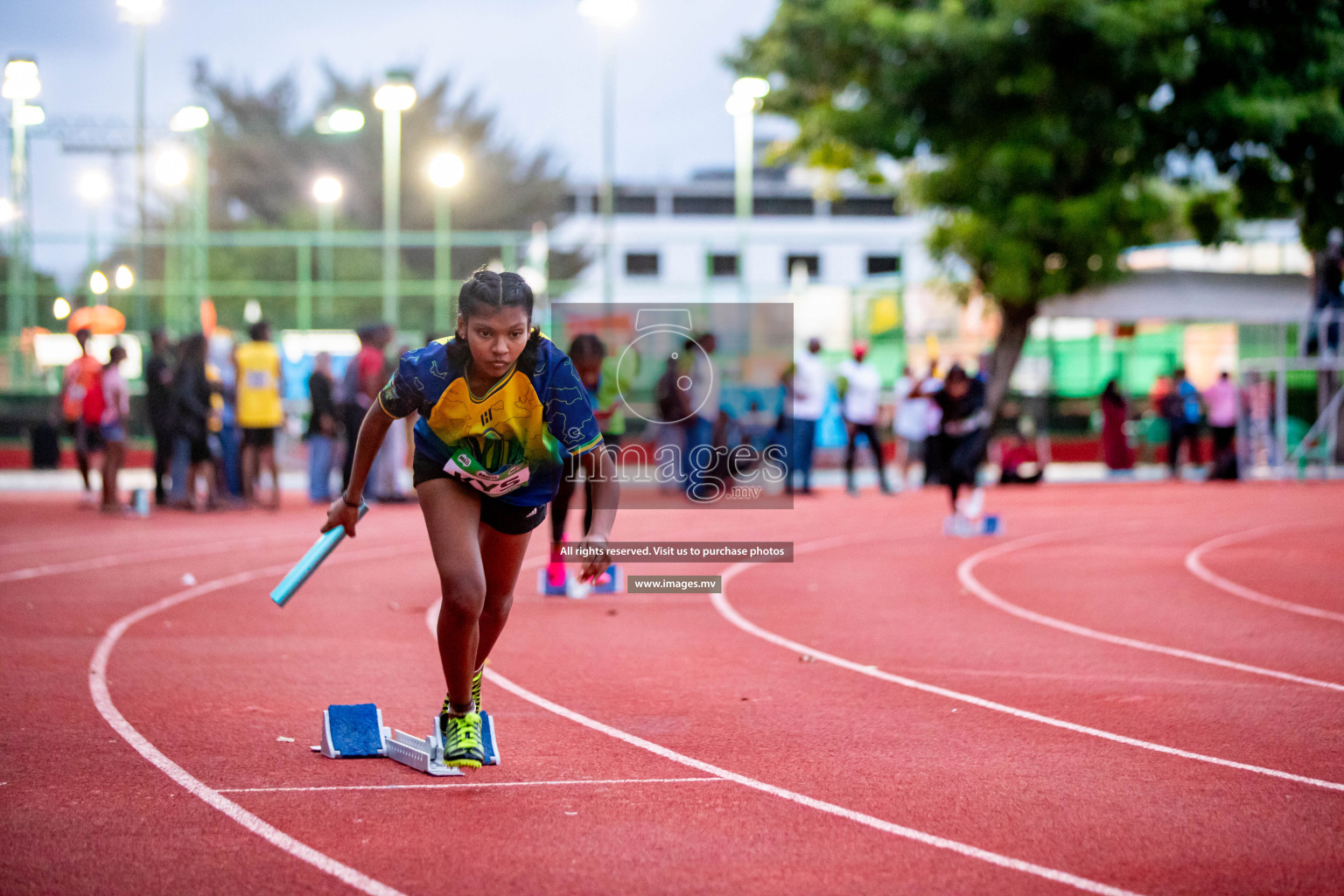 Day 2 of National Athletics Championship 2023 was held in Ekuveni Track at Male', Maldives on Friday, 24th November 2023. Photos: Hassan Simah / images.mv