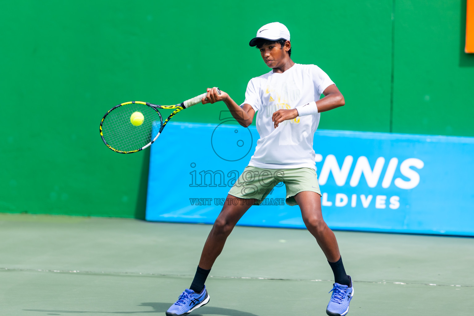 Day 5 of ATF Maldives Junior Open Tennis was held in Male' Tennis Court, Male', Maldives on Monday, 16th December 2024. Photos: Nausham Waheed/ images.mv