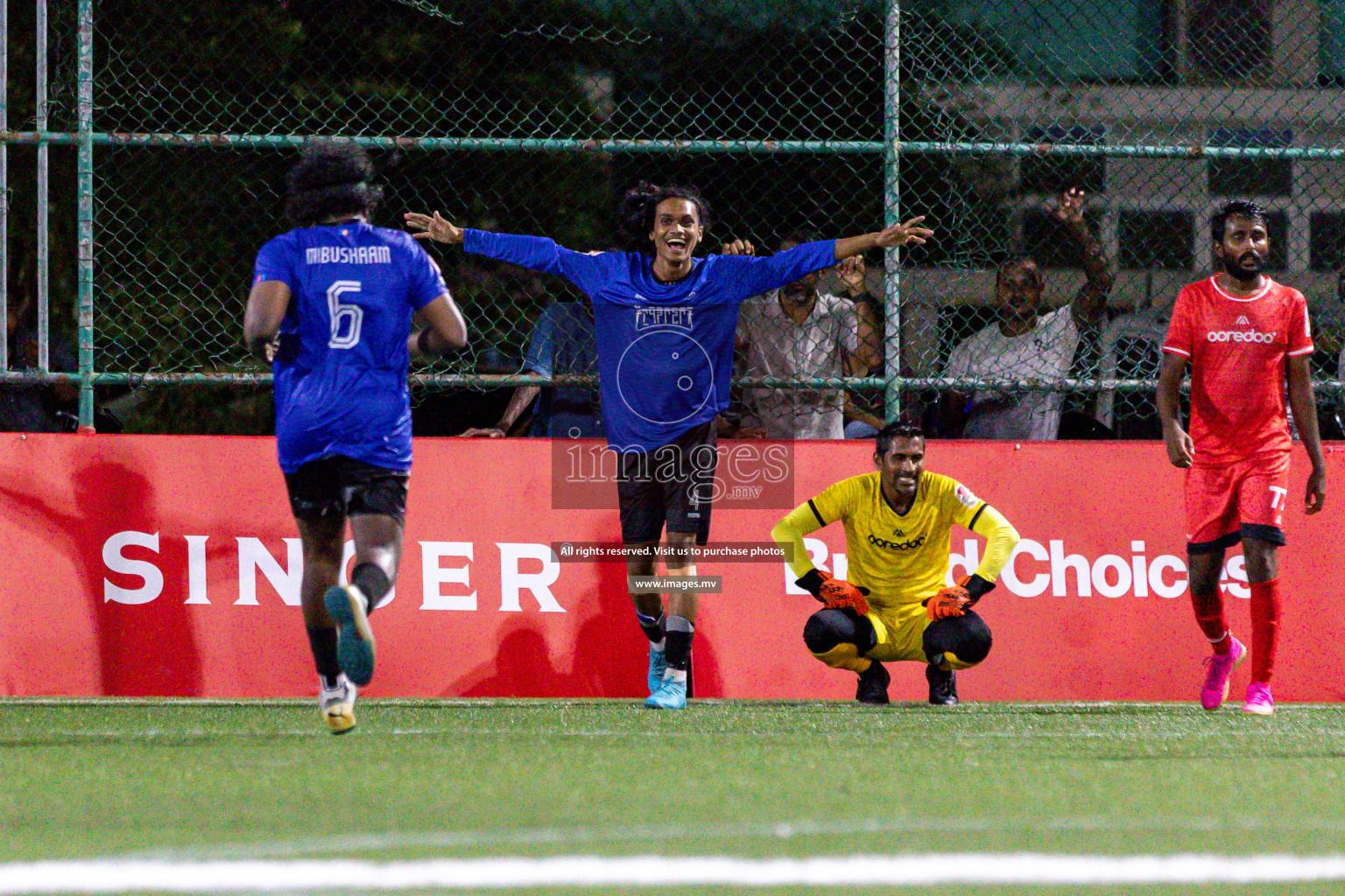 Club ROL vs Ooredoo in Club Maldives Cup 2023 held in Hulhumale, Maldives on 15 July 2023