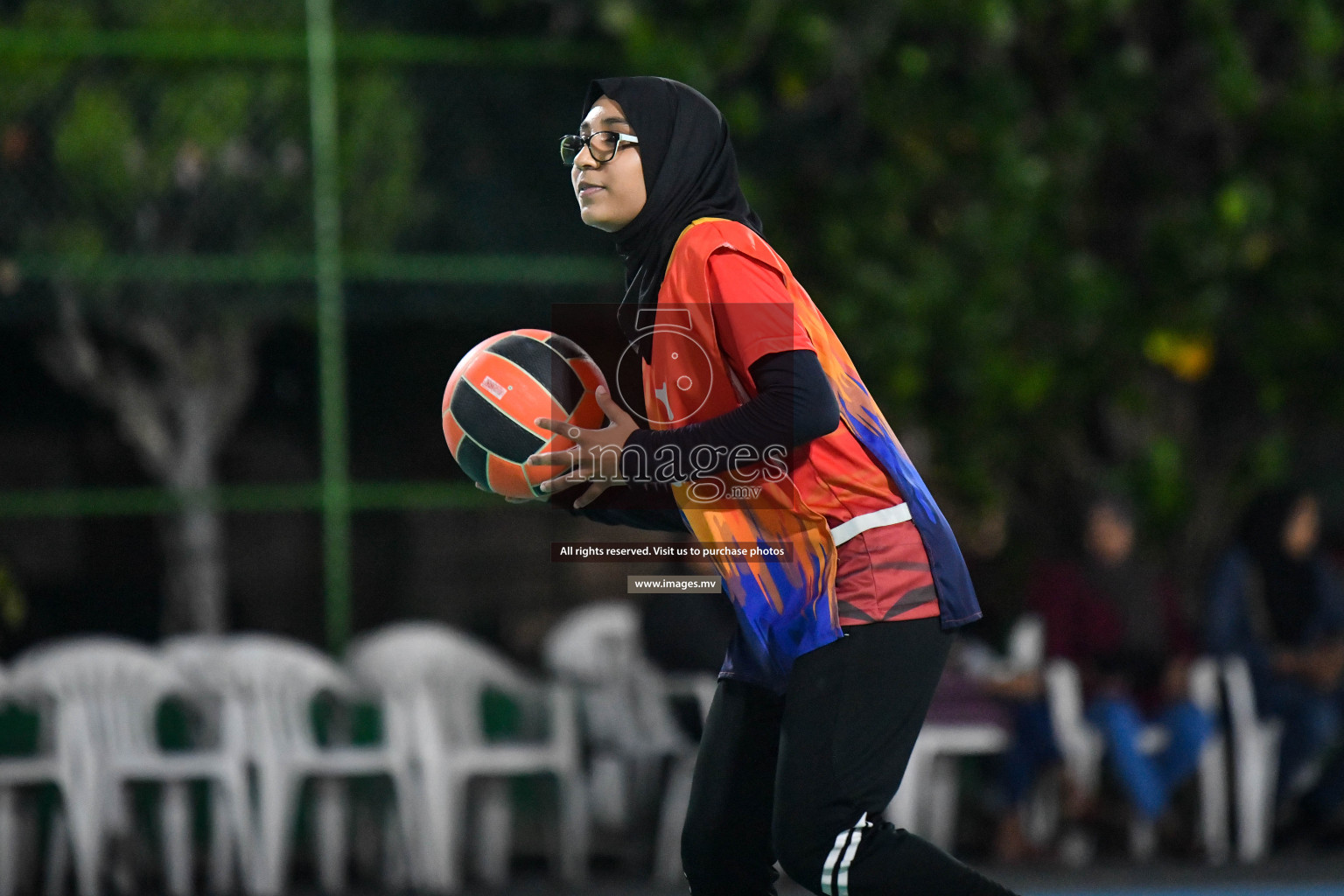 Semi Final of 20th Milo National Netball Tournament 2023, held in Synthetic Netball Court, Male', Maldives on 9th June 2023 Photos: Nausham Waheed/ Images.mv