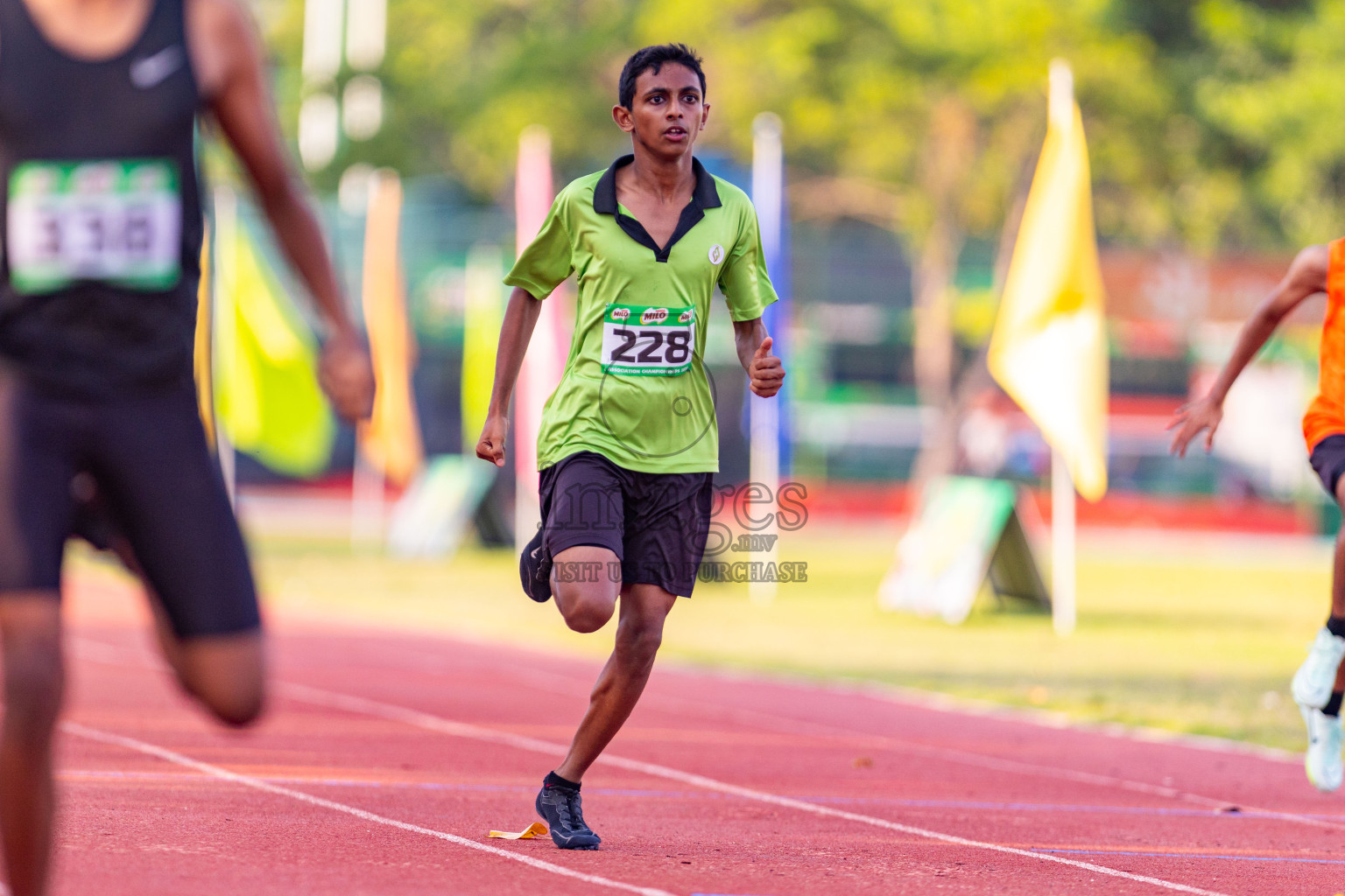 Day 2 of MILO Athletics Association Championship was held on Wednesday, 6th May 2024 in Male', Maldives. Photos: Nausham Waheed