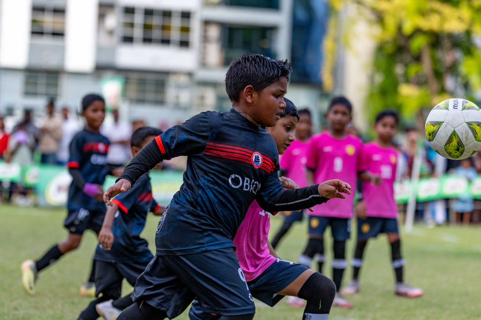 Day 2 of MILO SVAM Juniors 2025 (U-8) was held at Henveiru Stadium in Male', Maldives on Friday, 27th June 2025. 

Photos: Hassan Simah / images.mv