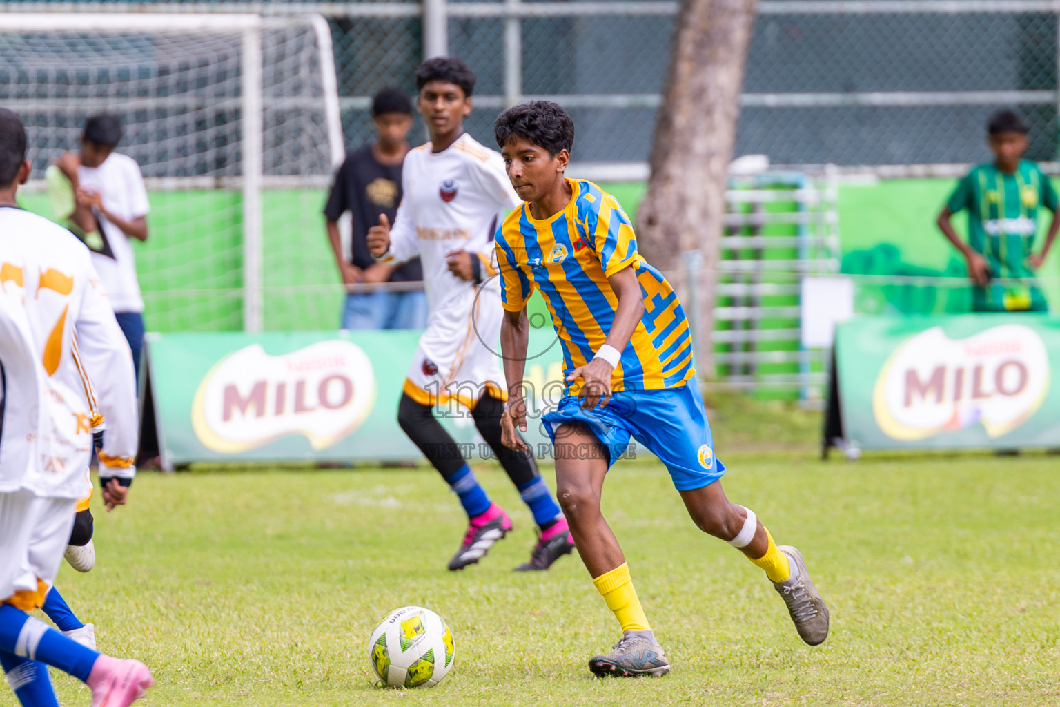 Day 2 of MILO Academy Championship 2025 (U14) was held on Friday, 31st October 2025 at Henveiru Football Grounds, Male', Maldives . 
Photos: Ismail Thoriq / images.mv