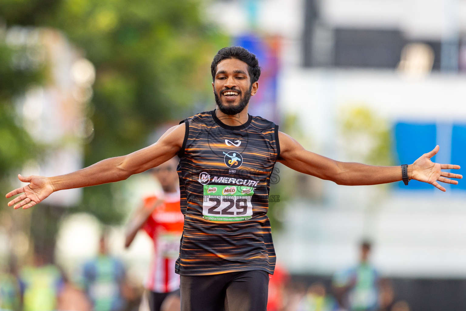 Day 2 of 12th Milo Association Championships was held in Ekuveni Track at Male', Maldives on Friday, 25th April 2025. Photos: Ismail Thoriq / images.mv