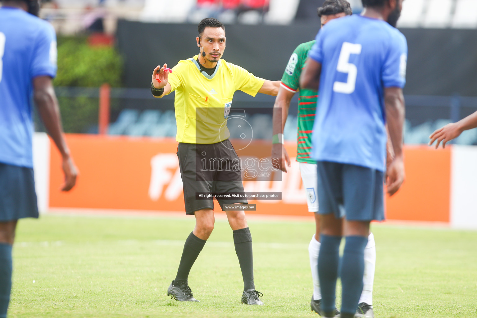 Bangladesh vs Maldives in SAFF Championship 2023 held in Sree Kanteerava Stadium, Bengaluru, India, on Saturday, 25th June 2023. Photos: Nausham Waheed, Hassan Simah / images.mv