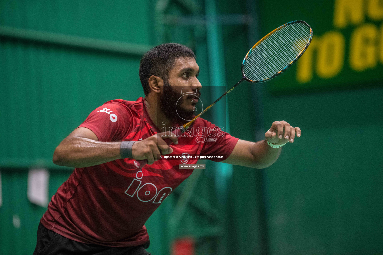 Final of Badminton association mixed group championship 2021 held in Male', Maldives Photos by Nausham Waheed