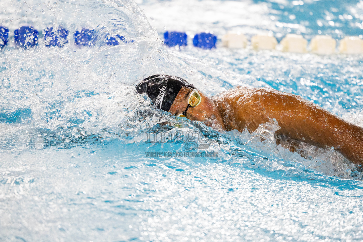 Day 4 of National Swimming Competition 2024 held in Hulhumale', Maldives on Monday, 16th December 2024. 
Photos: Hassan Simah / images.mv