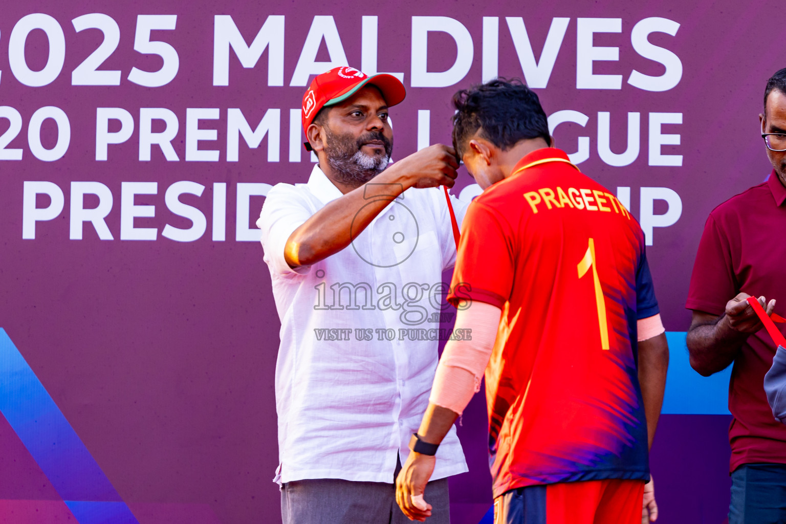 Final of the President's T20 Cricket Cup 2025 held on 8th August 2025, in Ekuveni Cricket Grounds, Male', Maldives. Photos: Nausham Waheed  / Images.mv