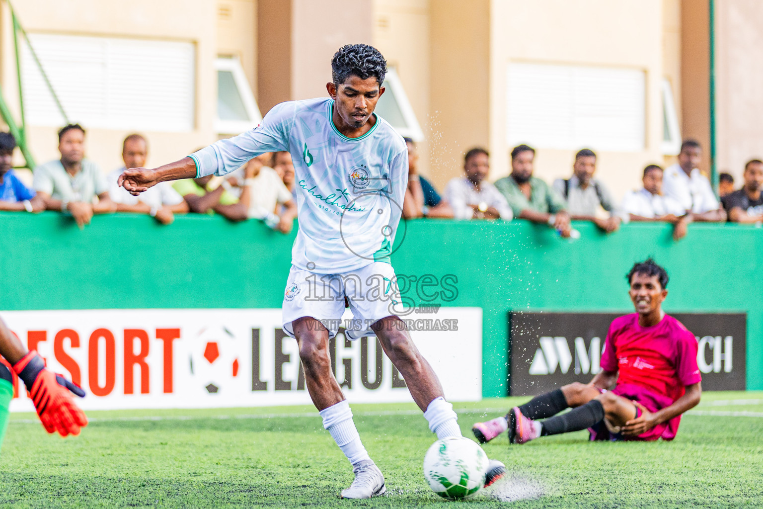 JW Marriott vs Fihalhohi in Resort League 2025 (South Male Zone) day 3 was held on Tuesday, 30th September 2025 in Crossroads's Maldives, Photos: Areef Adam / images.mv