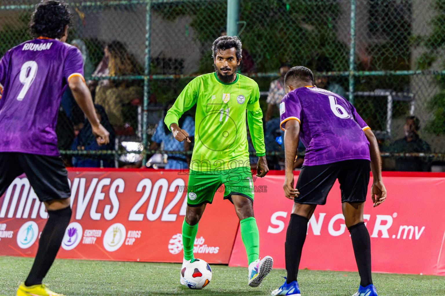 TEAM DJA vs HEALTH RC in Club Maldives Classic 2024 held in Rehendi Futsal Ground, Hulhumale', Maldives on Wednesday, 4th September 2024. Photos: Nausham Waheed / images.mv