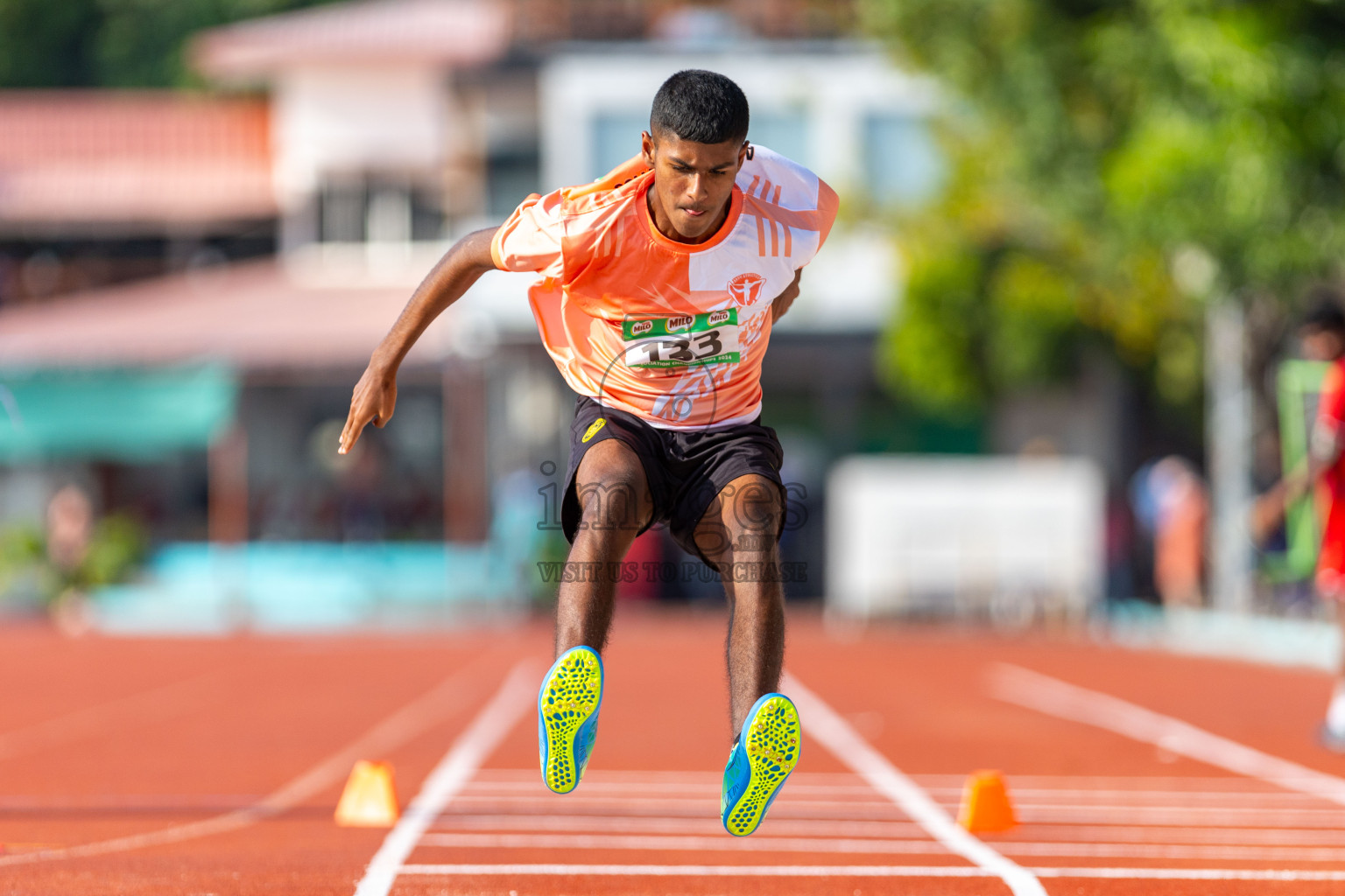 Day 1 of MILO Athletics Association Championship was held on Tuesday, 5th May 2024 in Male', Maldives. Photos: Nausham Waheed
