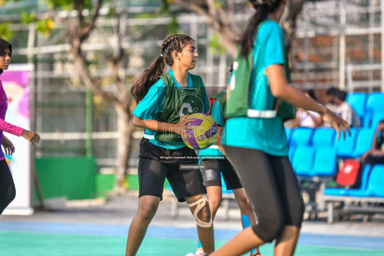 Day 11 of Junior Netball Championship 2022 held in Male', Maldives. Photos by Nausham Waheed