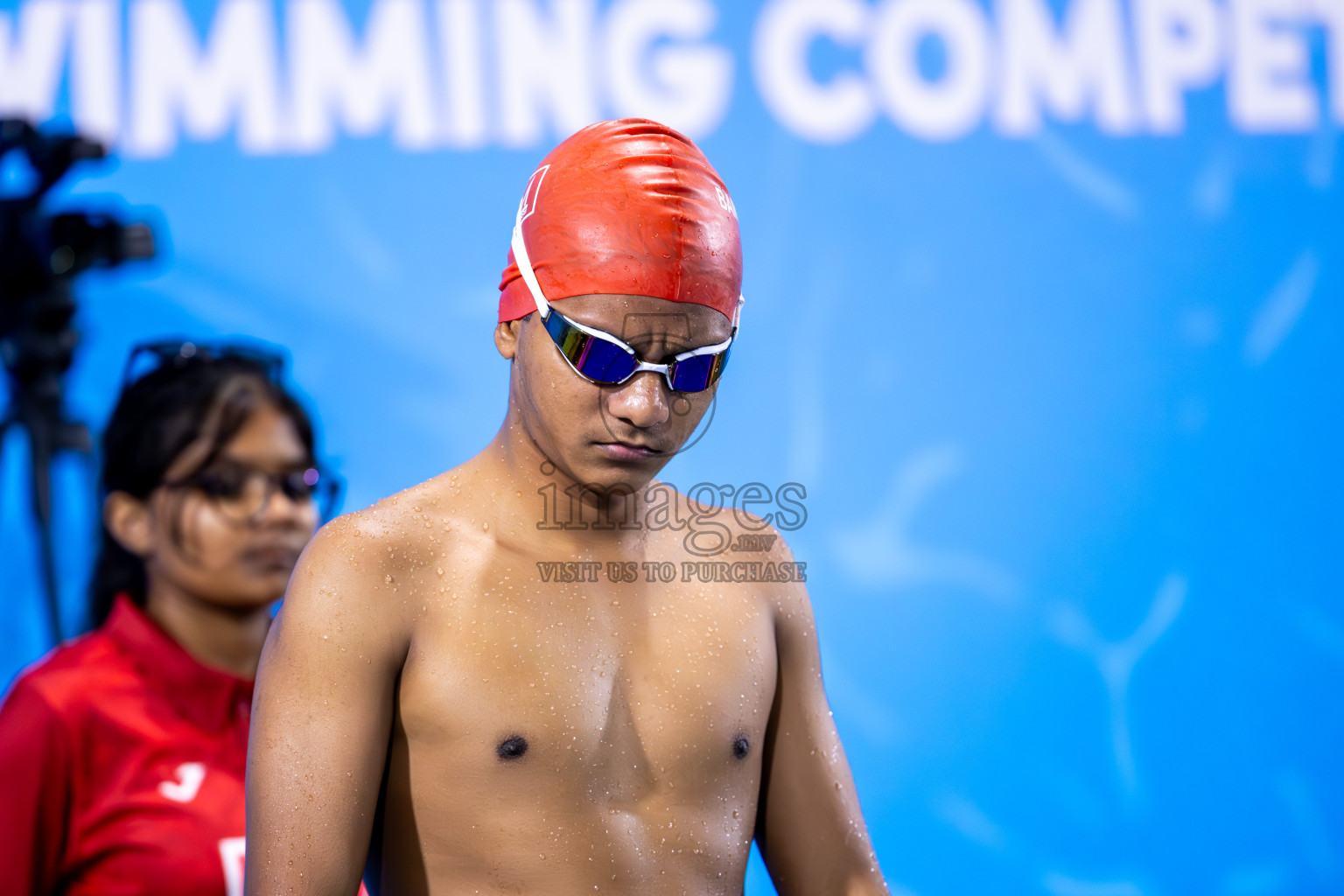 Day 2 of 20th BML Inter-school Swimming Competition 2024 held in Hulhumale', Maldives on Sunday, 13th October 2024. Photos: Ismail Thoriq / images.mv