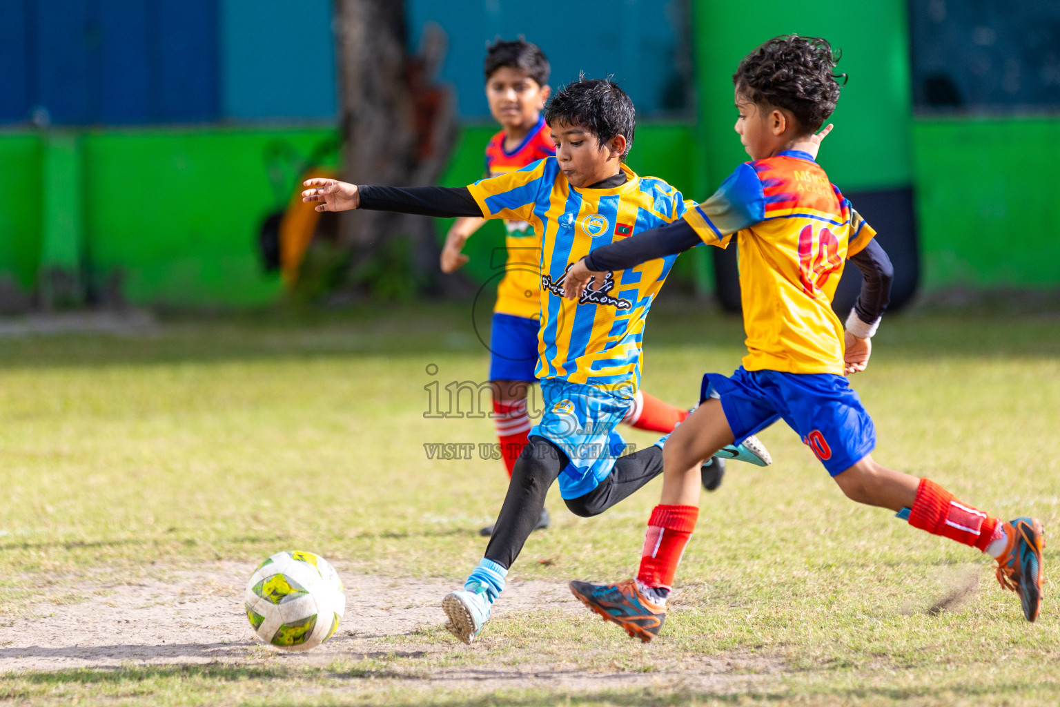 Day 2 of MILO Academy Championship 2025 was held on Friday, 14th February 2025 in Henveiru Stadium.
Photos: Mohamed Mahfooz Moosa / Images.mv