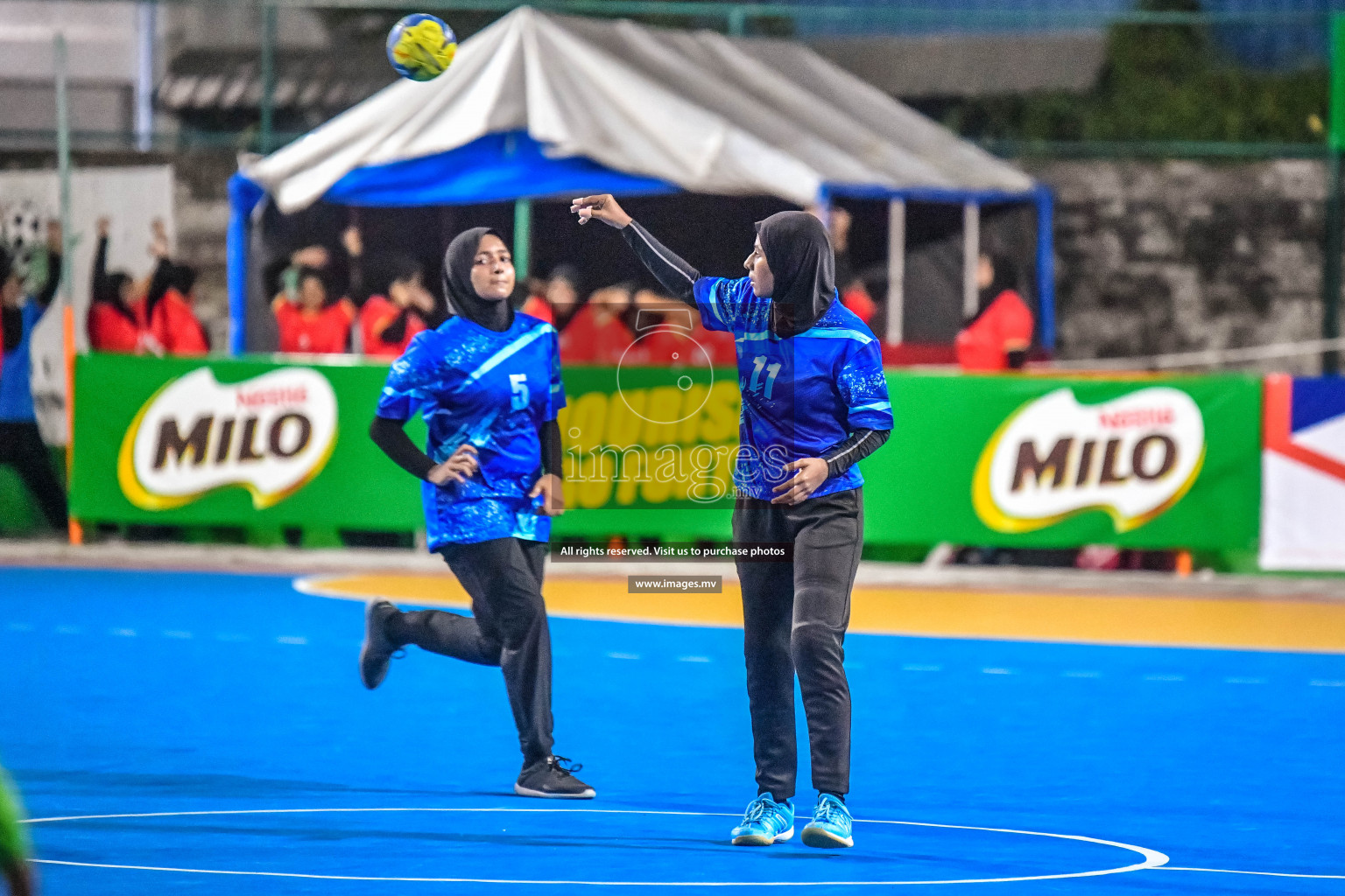 Day 9 of Milo 6th Inter Office Handball Tournament 2022 - Photos by Nausham Waheed