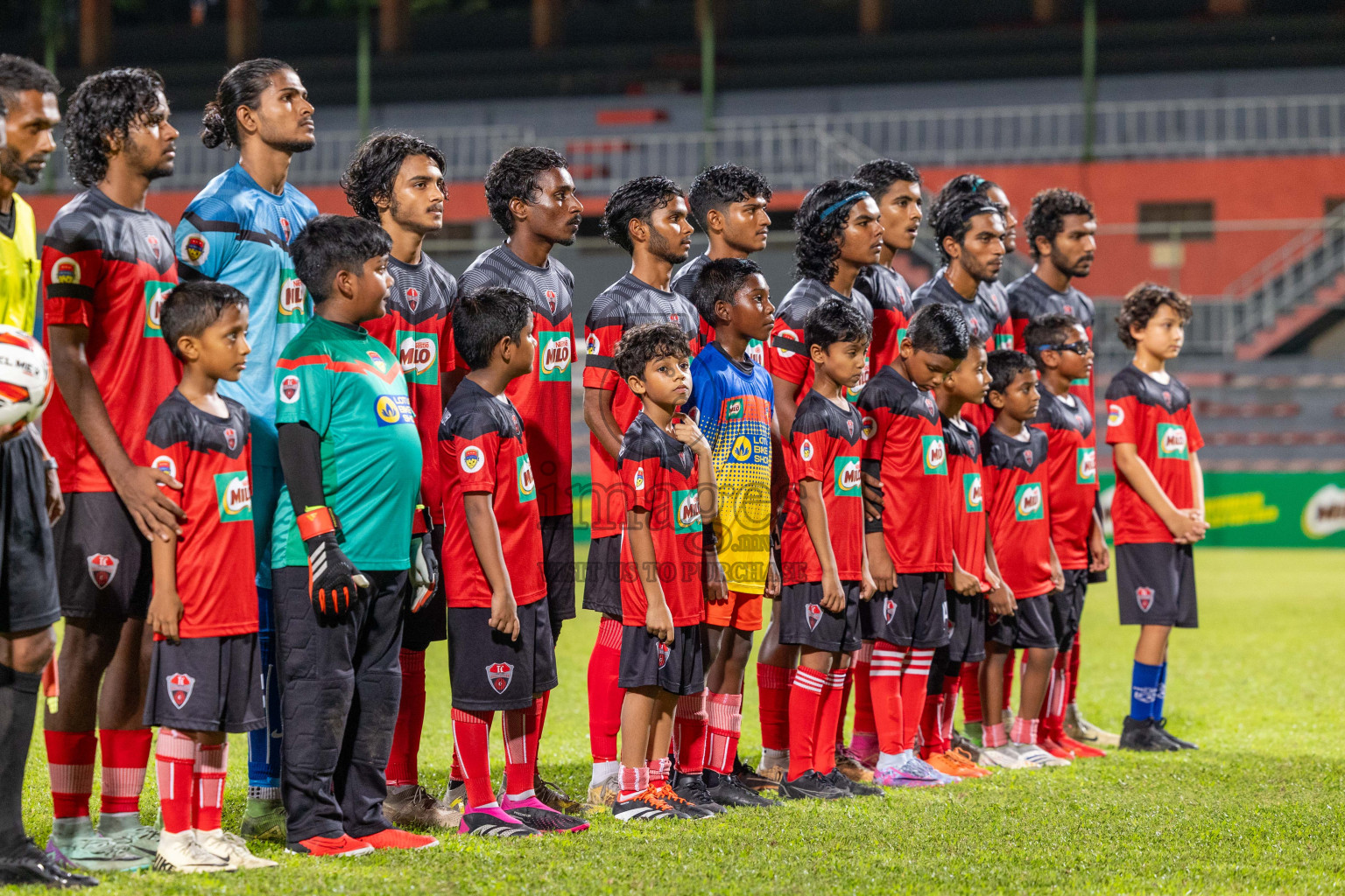 Super United Sports vs TC Sports Club in the Final of Under 19 Youth Championship 2024 was held at National Stadium in Male', Maldives on Monday, 1st July 2024. Photos: Ismail Thoriq  / images.mv