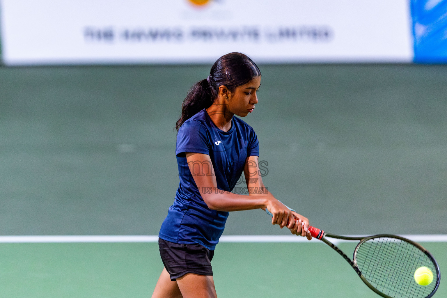 Day 2 of ATF Maldives Junior Open Tennis was held in Male' Tennis Court, Male', Maldives on Tuesday, 10th December 2024. Photos: Nausham Waheed / images.mv