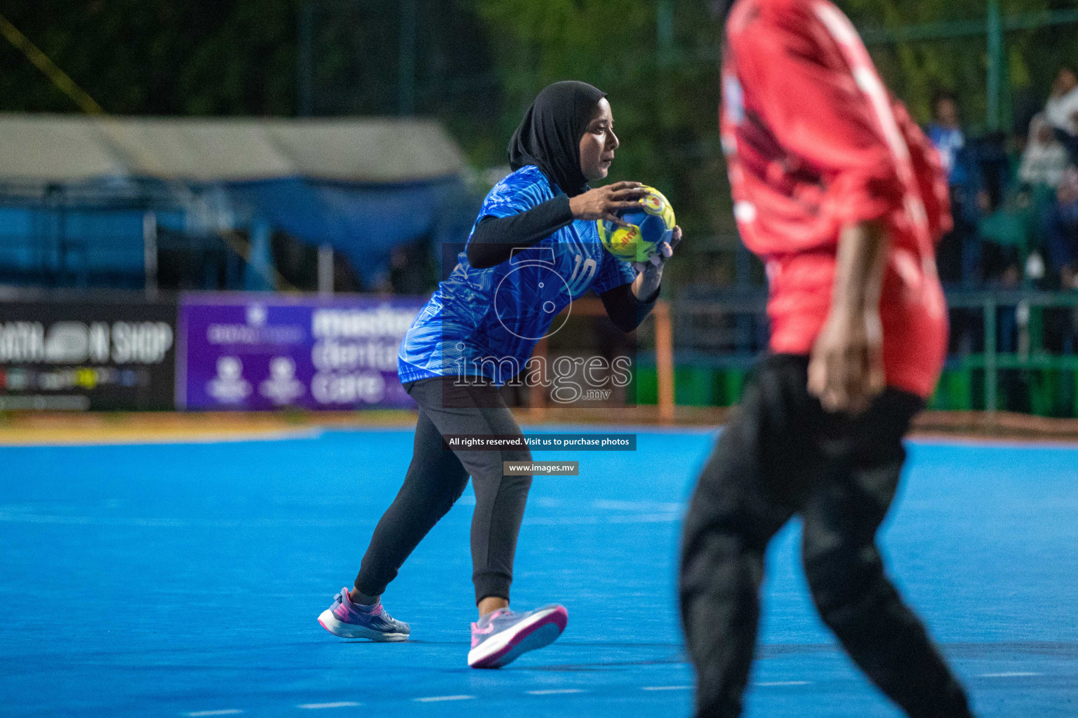 Day 2 of 6th MILO Handball Maldives Championship 2023, held in Handball ground, Male', Maldives on Friday, 21st May 2023 Photos: Nausham Waheed/ Images.mv