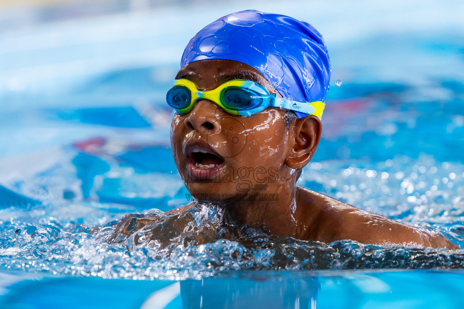 Day 2 of 20th Inter-school Swimming Competition 2024 held in Hulhumale', Maldives on Sunday, 13th October 2024. Photos: Nausham Waheed / images.mv