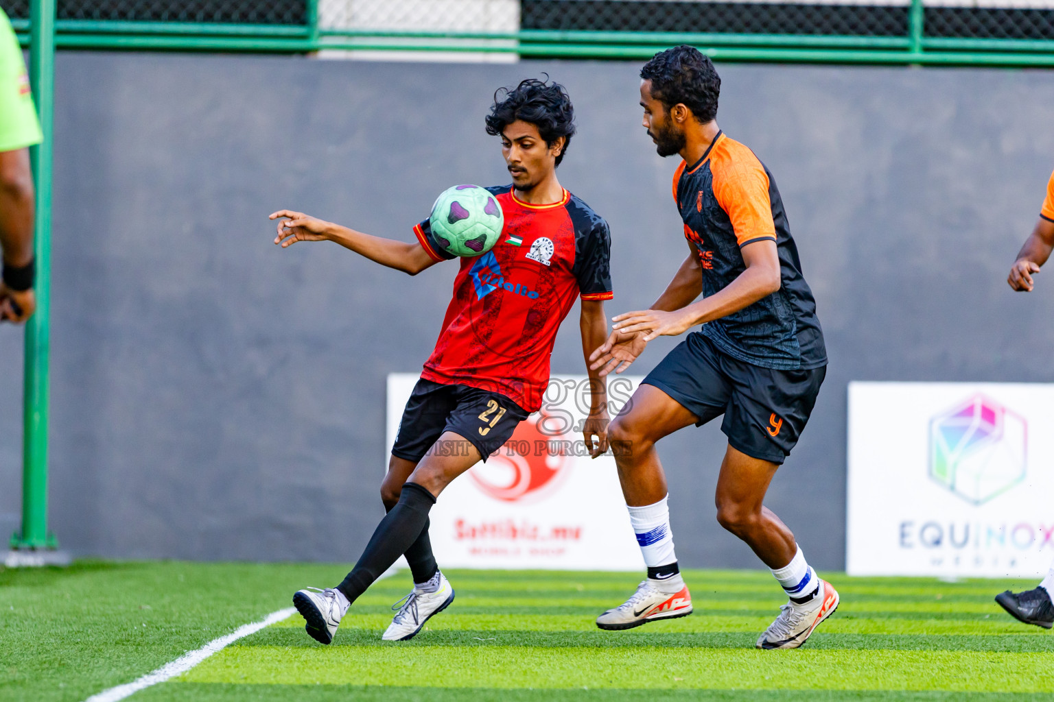 BG Sports Club vs FC Calms in Day 11 of BG Futsal Challenge 2024 was held on Friday, 22nd March 2024, in Male', Maldives Photos: Nausham Waheed / images.mv