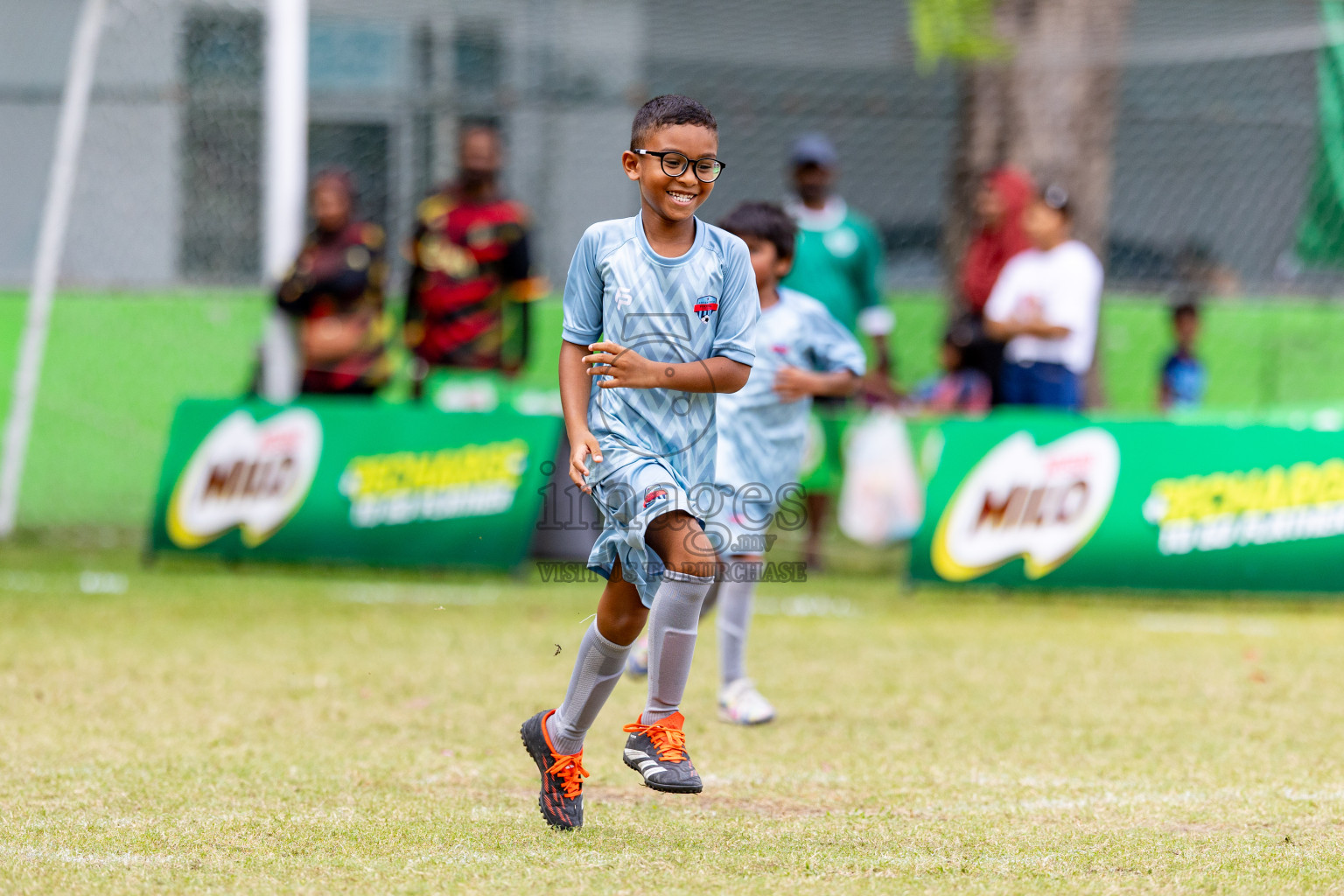 Day 1 of MILO SVAM Juniors 2025 (U-8) was held at Henveiru Stadium in Male', Maldives on Thursday, 26th June 2025. 
Photos: Hassan Simah / images.mv