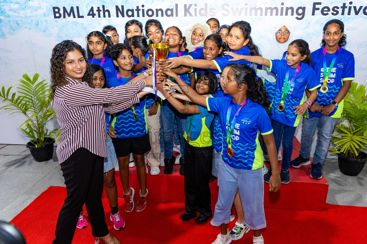 Closing Ceremony of 4th National Kids Swimming Festival 2023 on 9th December 2023, held in Hulhumale', Maldives Photos: Nausham Waheed / Images.mv