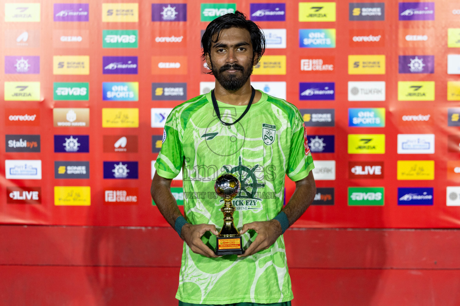 F. Biledhoo VS F. Magoodhoo in Day 7 of Golden Futsal Challenge 2025 was held on Saturday, 11th January 2025, in Hulhumale', Maldives Photos: Hassan Simah / images.mv