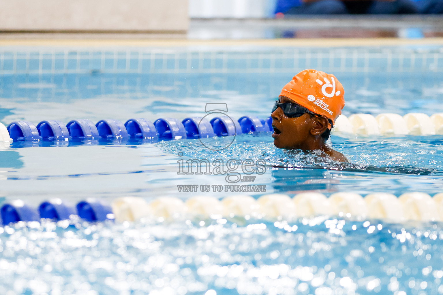 Day 1 of BML 6th National Kids Swimming Kids Festival 2025 held in Hulhumale', Maldives on Monday, 3rd November 2024. Photos: Hassan Simah / images.mv