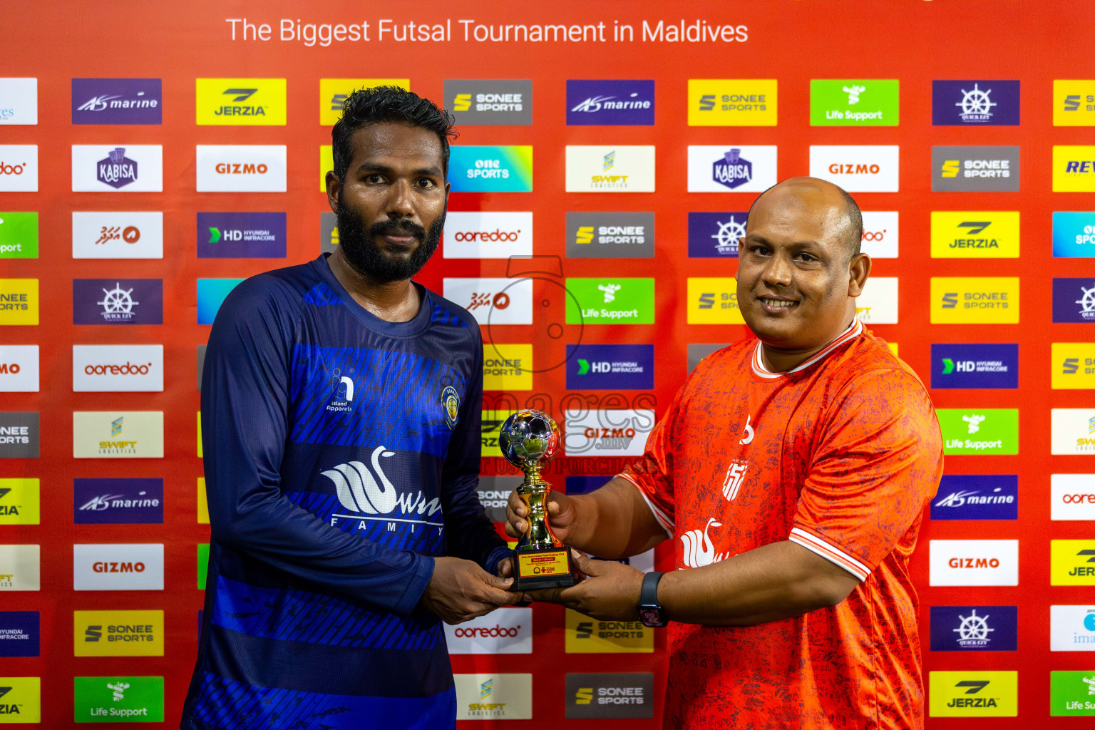 HA Baarah vs HA Utheemu in Day 5 of Golden Futsal Challenge 2024 was held on Friday, 19th January 2024, in Hulhumale', Maldives Photos: Mohamed Mahfooz Moosa / images.mv