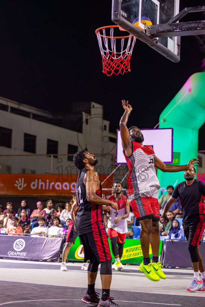 Final Day of MILO Ramadan 3x3 Challenge 2024 was held in Ekuveni Outdoor Basketball Court at Male', Maldives on Tuesday, 19th March 2024.
Photos: Ismail Thoriq / images.mv