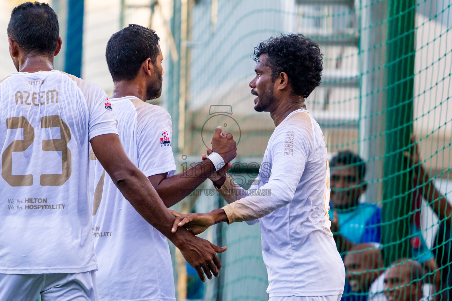 Conrad vs Kuramathi in Day 5 of Resort League 2025 (Ari Zone) was held on Tuesday, 24th June 2025 in Conrad Maldives Rangali Island, Alif Dhaalu Atoll, Maldives. Photos: Nausham Waheed / images.mv