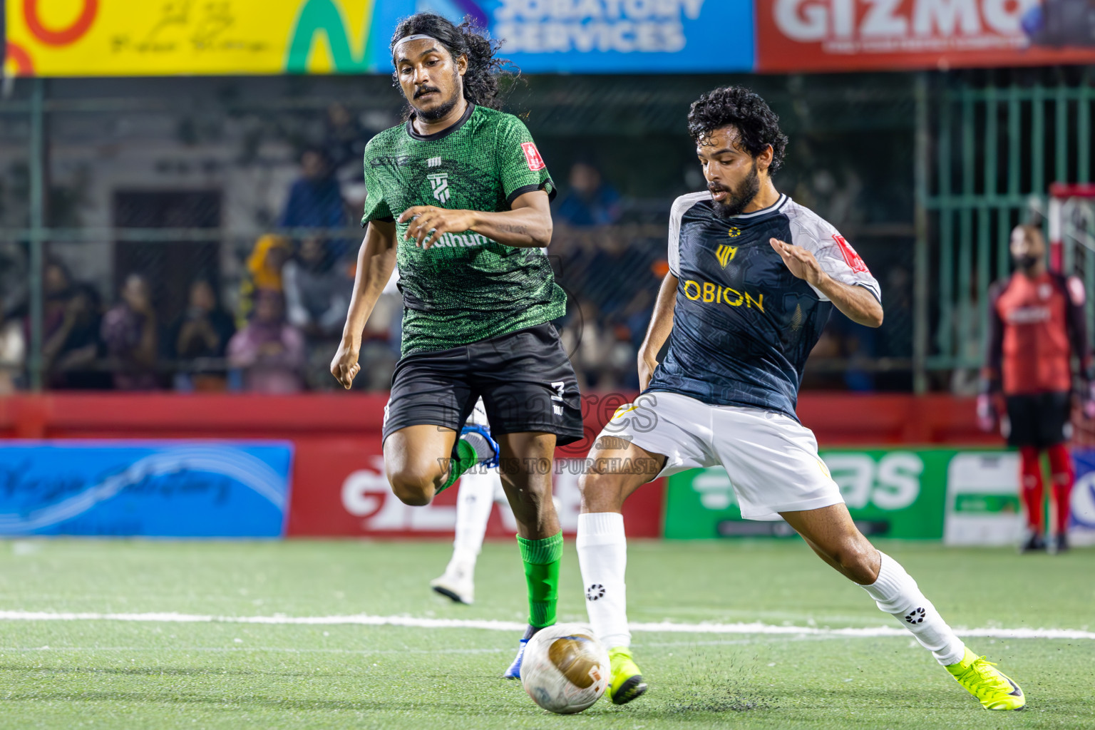 Hulhumale vs Villimale in Zone Round on Day 31 of Golden Futsal Challenge 2025 was held on Tuesday, 4th February 2025, in Hulhumale', Maldives.
Photos: Ismail Thoriq / images.mv