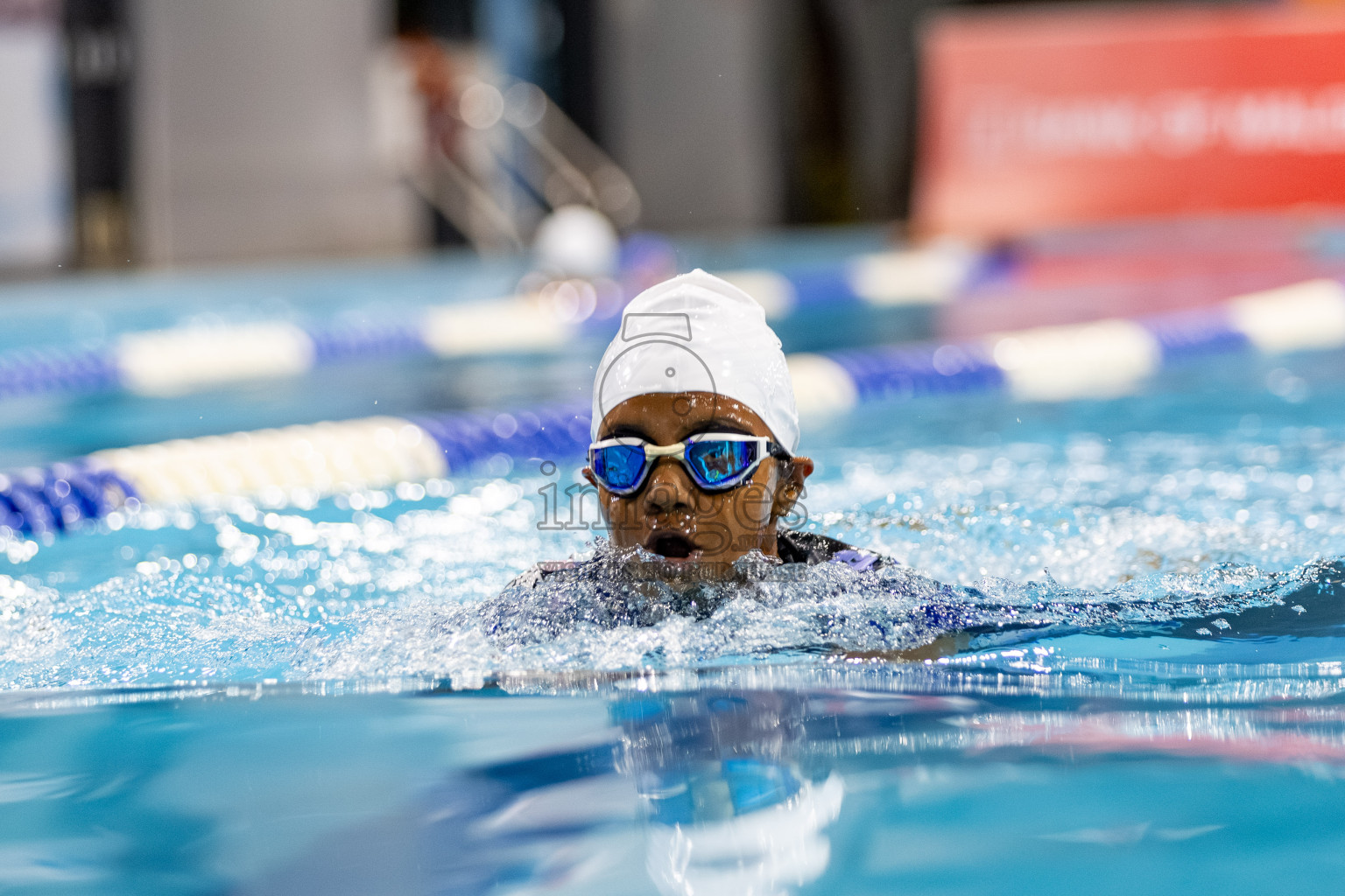 Day 4 of BML 6th National Kids Swimming Kids Festival 2025 held in Hulhumale', Maldives on Thursday, 6th November 2024. Photos: Hassan Simah / images.mv
