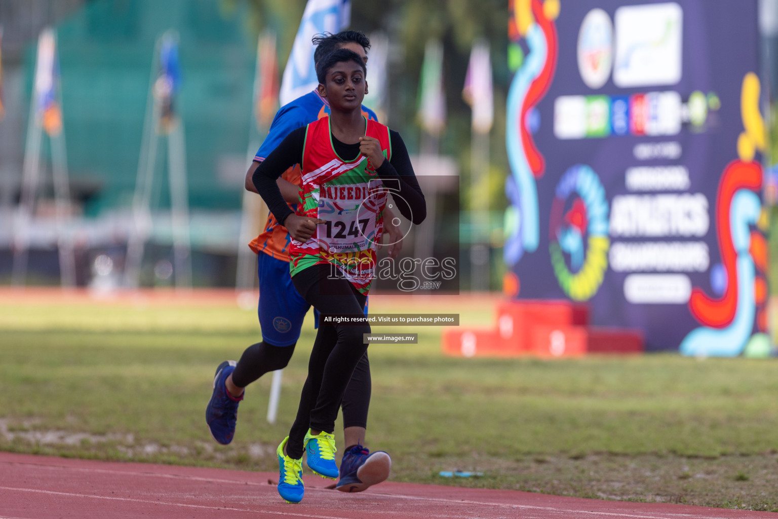 Day two of Inter School Athletics Championship 2023 was held at Hulhumale' Running Track at Hulhumale', Maldives on Sunday, 15th May 2023. Photos: Shuu/ Images.mv