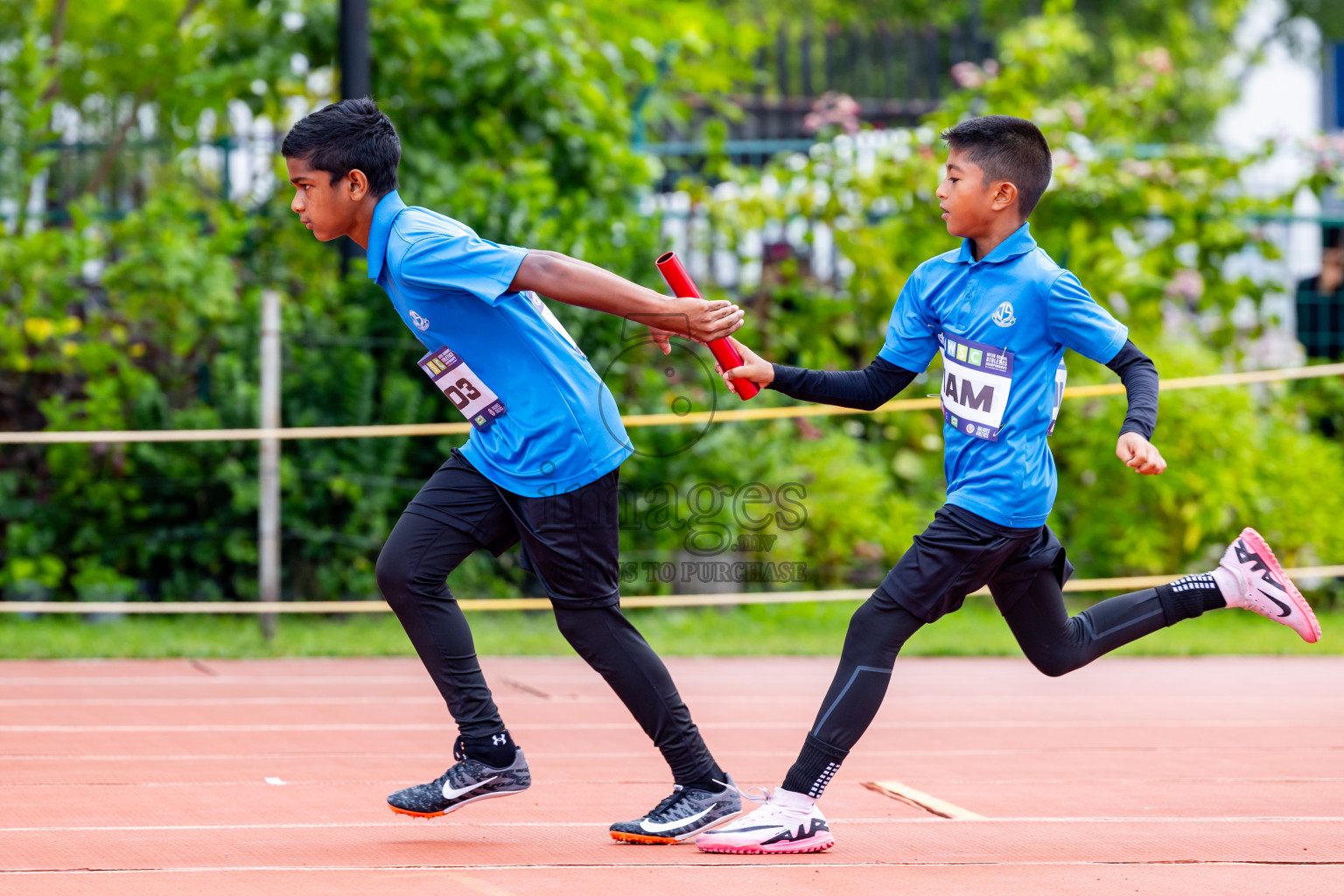 Day 5 of MWSC Interschool Athletics Championships 2024 held in Hulhumale Running Track, Hulhumale, Maldives on Wednesday, 13th November 2024. Photos by: Nausham Waheed / Images.mv