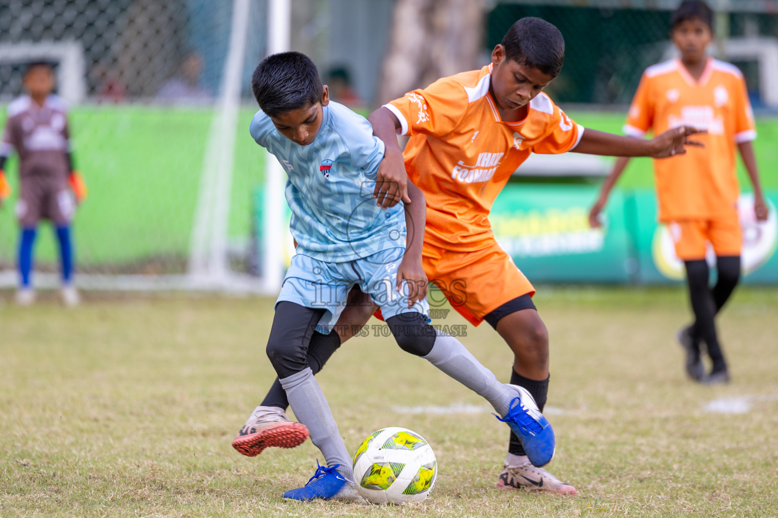 Day 3 of MILO Academy Championship 2025 (U-12) was held at Henveiru Stadium in Male', Maldives on Saturday, 3rd May 2025. Photos: Ismail Thoriq / images.mv