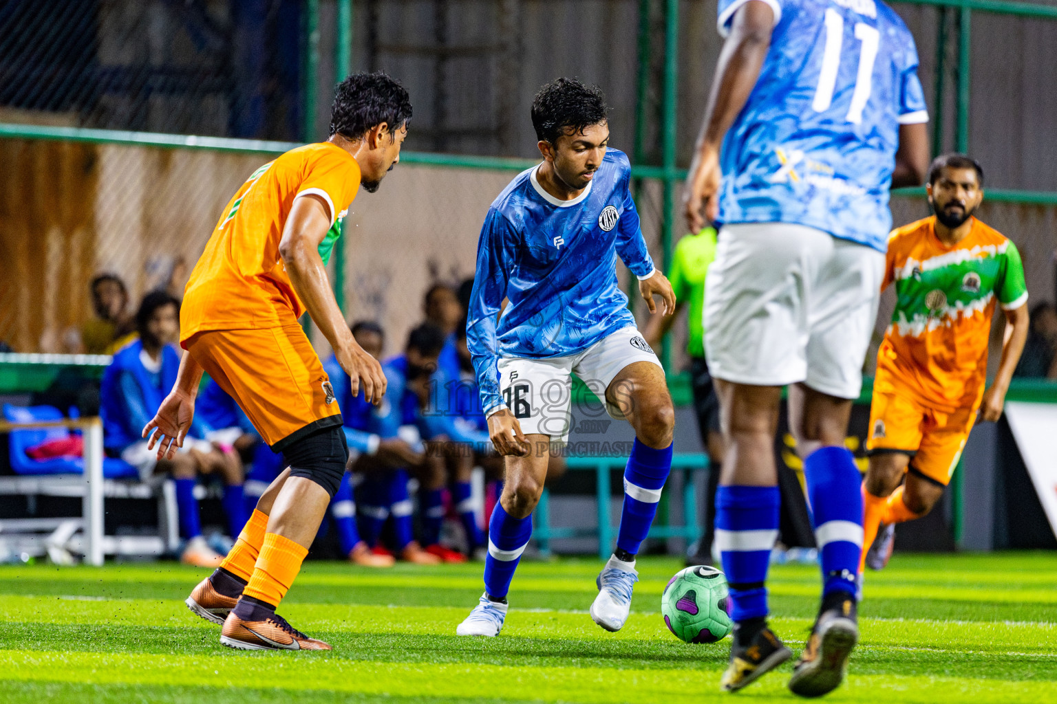 UNF vs Holiday SC in Day 8 of BG Futsal Challenge 2024 was held on Tuesday, 19th March 2024, in Male', Maldives Photos: Nausham Waheed / images.mv