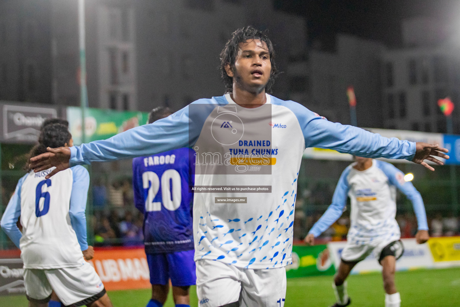 Team MTCC vs MIFCO RC in Club Maldives Cup 2022 was held in Hulhumale', Maldives on Thursday, 13th October 2022. Photos: Hassan Simah/ images.mv