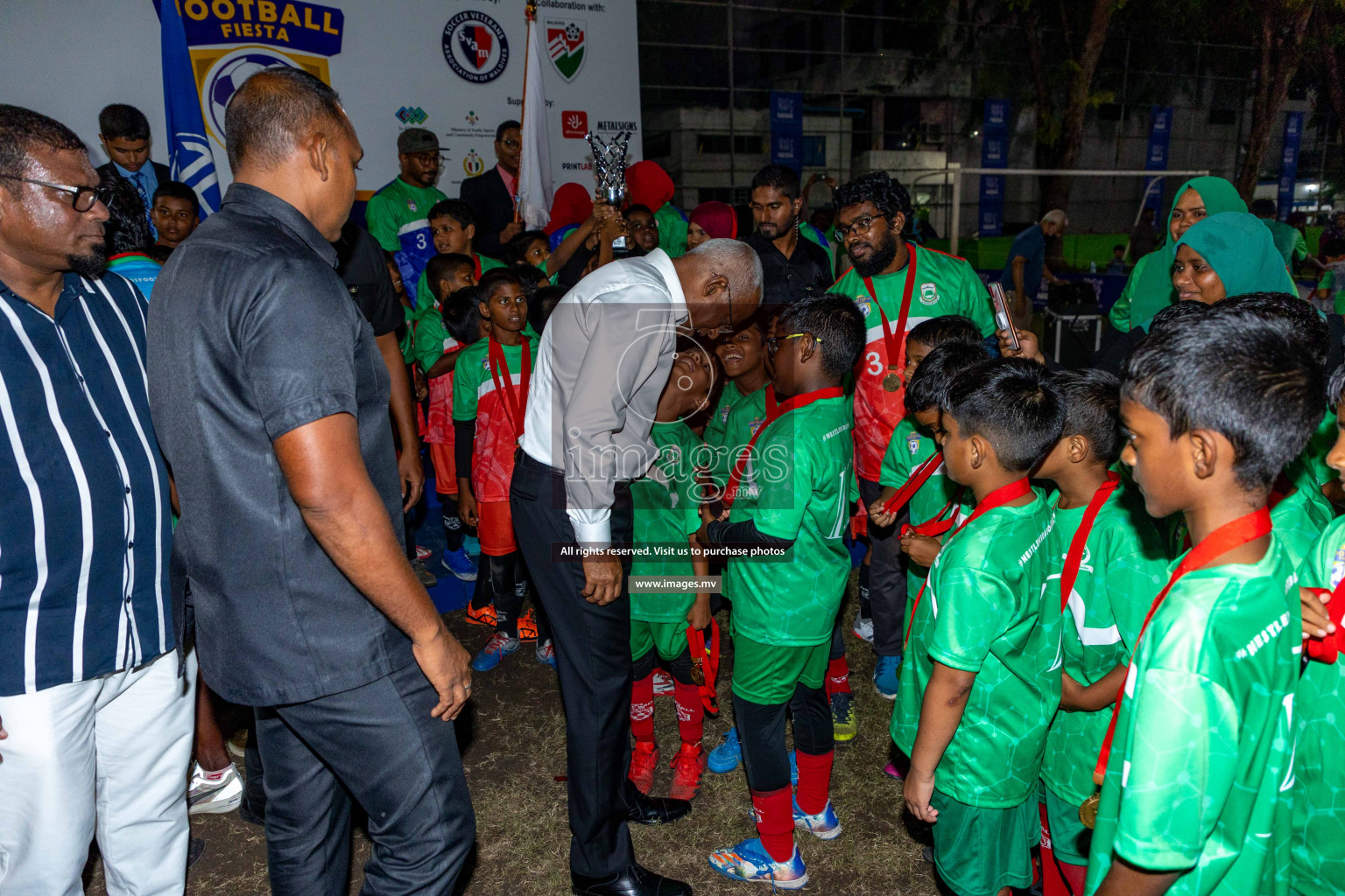 Day 4 of Milo Kids Football Fiesta 2022 was held in Male', Maldives on 22nd October 2022. Photos: Nausham Waheed, Hassan Simah, Ismail Thoriq/ images.mv