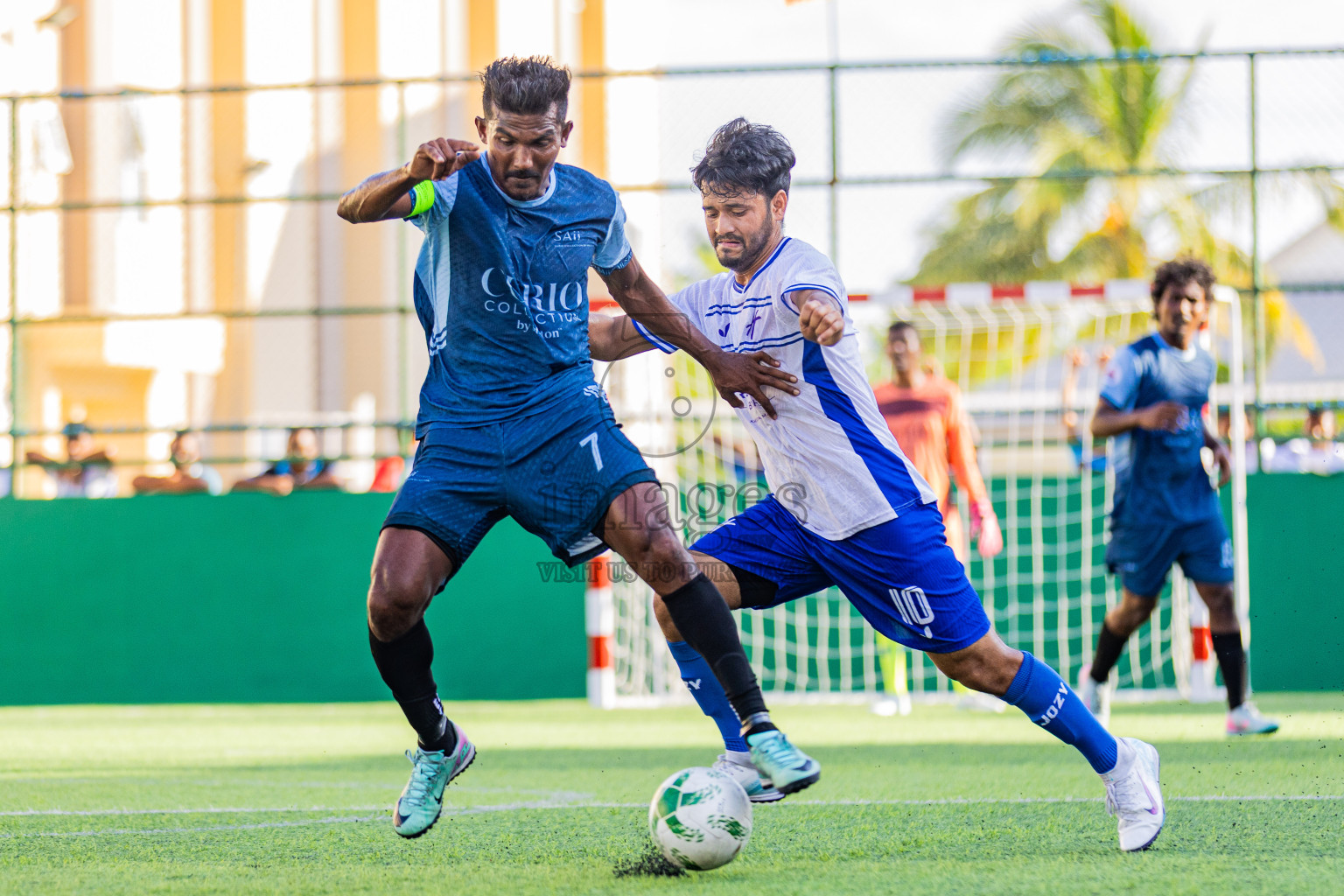 Kandooma vs SAII Lagoon in Resort League 2025 (South Male Zone) day 5 was held on Thursday, 2nd October 2025 in Crossroads's Maldives, Photos: Areef Adam / images.mv