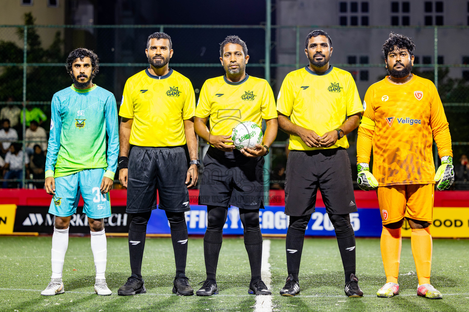 WAMCO vs Veliga in Day 10 of Office League 2025 was held on Friday, 25th April 2025 in Hulhumale', Maldives. Photos: Nausham Waheed / images.mv
