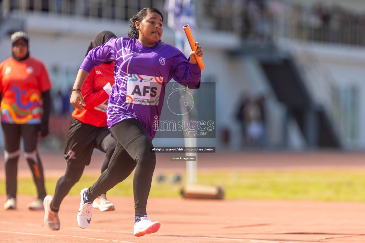 Final Day of Inter School Athletics Championship 2023 was held in Hulhumale' Running Track at Hulhumale', Maldives on Friday, 19th May 2023. Photos: Ismail Thoriq / images.mv