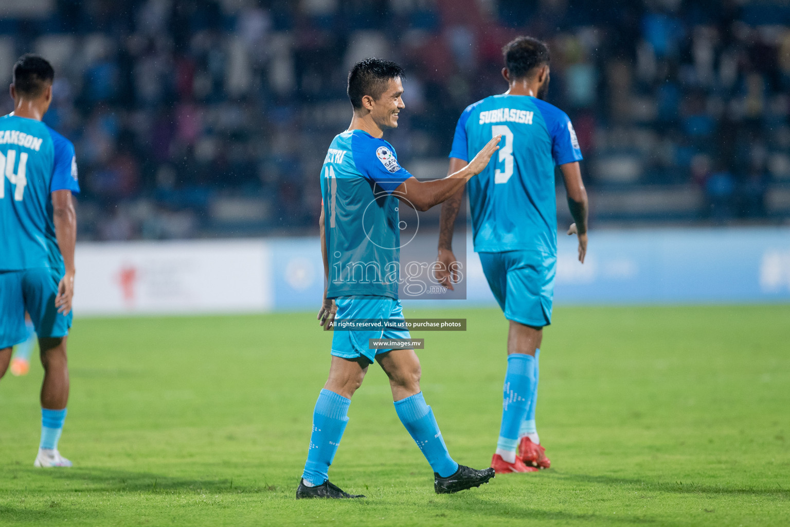 India vs Pakistan in the opening match of SAFF Championship 2023 held in Sree Kanteerava Stadium, Bengaluru, India, on Wednesday, 21st June 2023. Photos: Nausham Waheed / images.mv