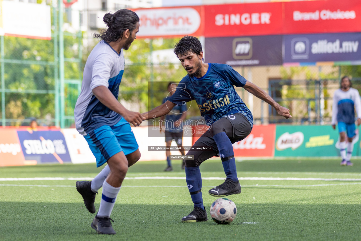 AG RC vs MOHE in Club Maldives Cup Classic 2023 held in Hulhumale, Maldives, on Tuesday, 25th July 2023 Photos: Shuu Abdul Sattar/ images.mv