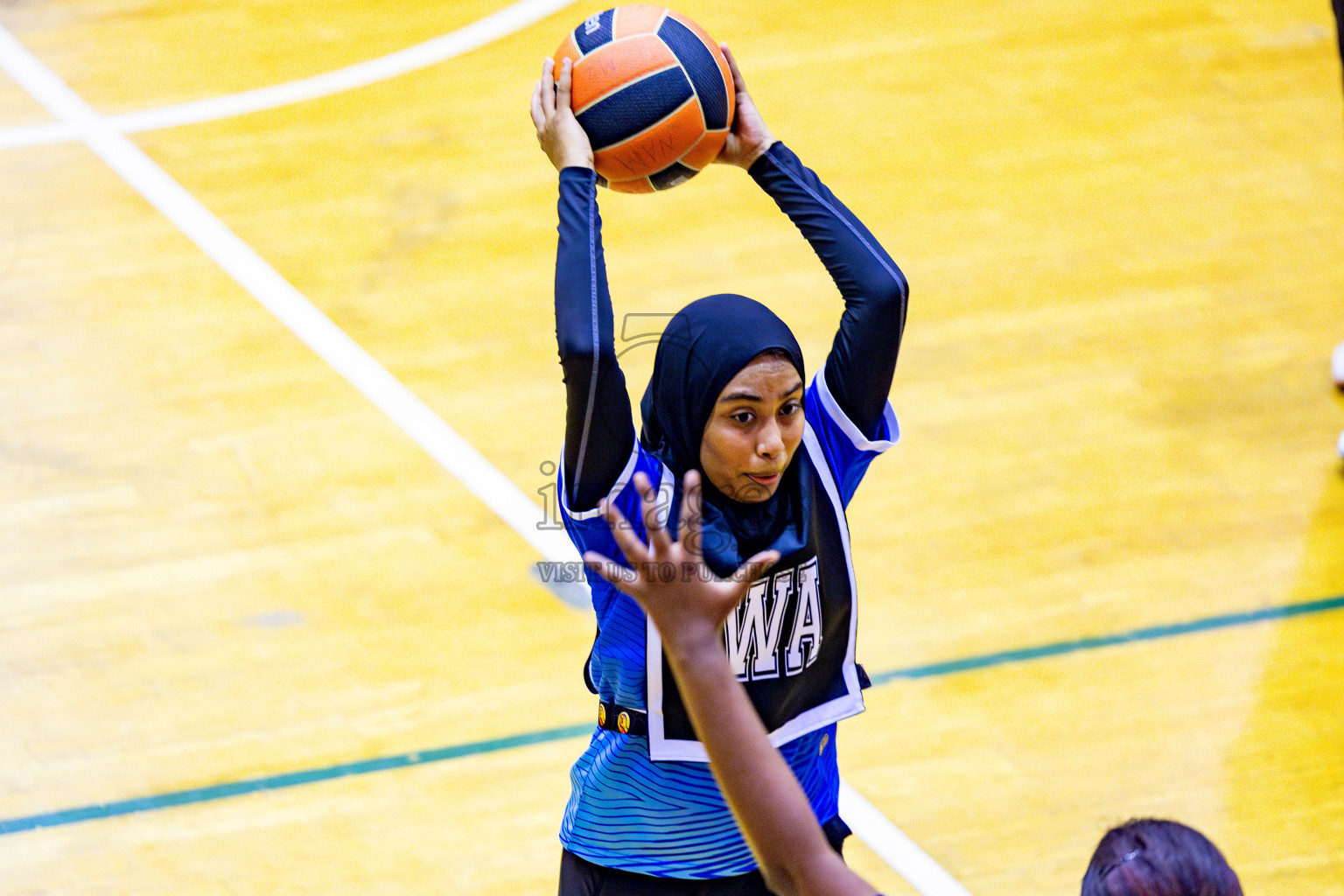 MV Netters vs Club Matrix in Day 3 of 21st National Netball Tournament was held in Social Canter at Male', Maldives on Saturday, 18th May 2024. Photos: Nausham Waheed / images.mv