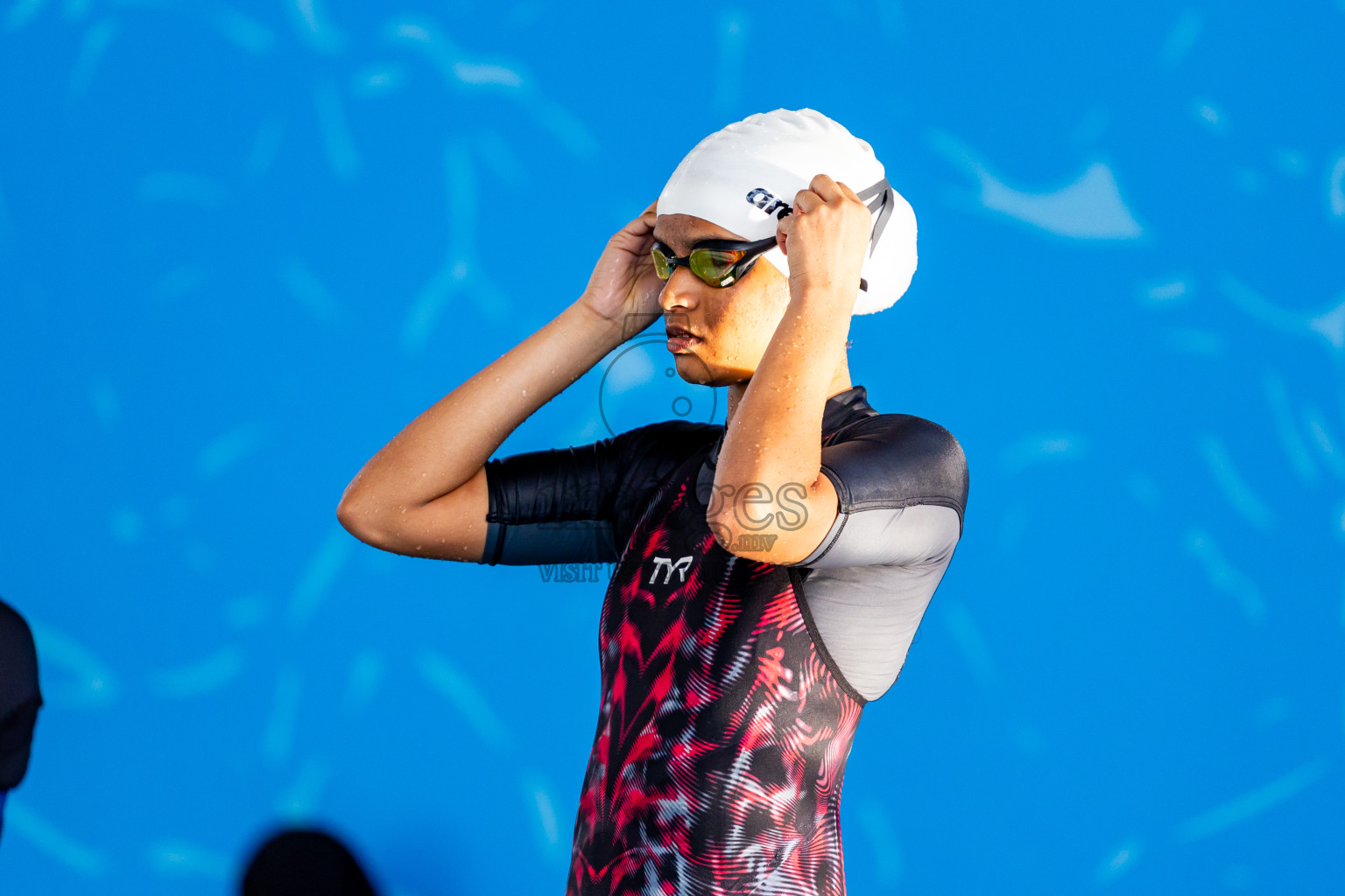 Day 6 of 20th Inter-school Swimming Competition 2024 held in Hulhumale', Maldives on Thursday, 17th October 2024. Photos: Nausham Waheed / images.mv