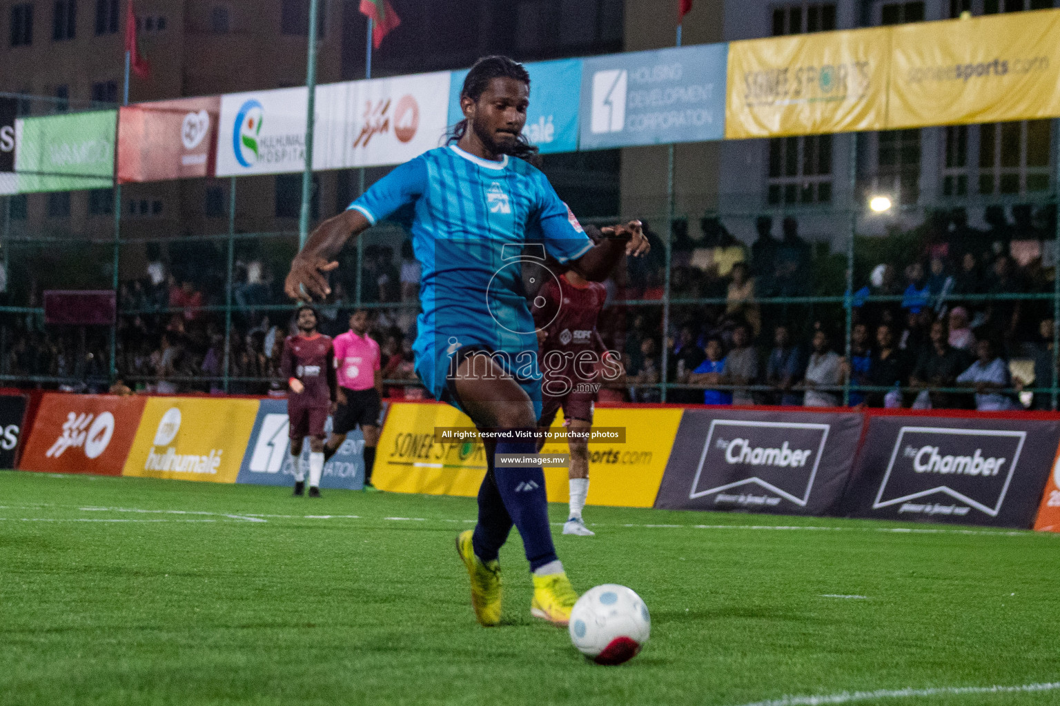 MACL vs Trade Club in Club Maldives Cup 2022 was held in Hulhumale', Maldives on Sunday, 9th October 2022. Photos: Hassan Simah / images.mv