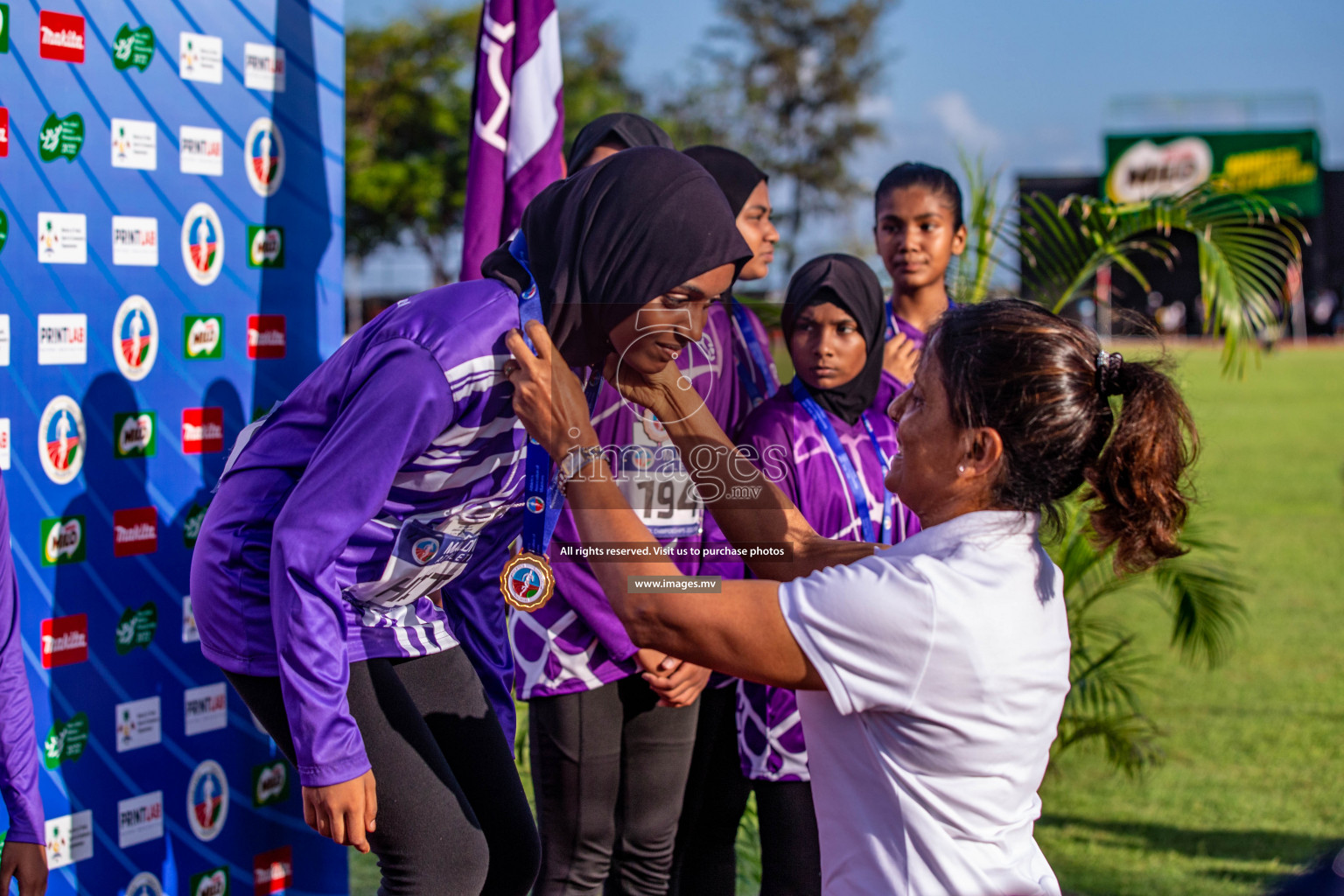 Day 5 of Inter-School Athletics Championship held in Male', Maldives on 27th May 2022. Photos by: Nausham Waheed / images.mv