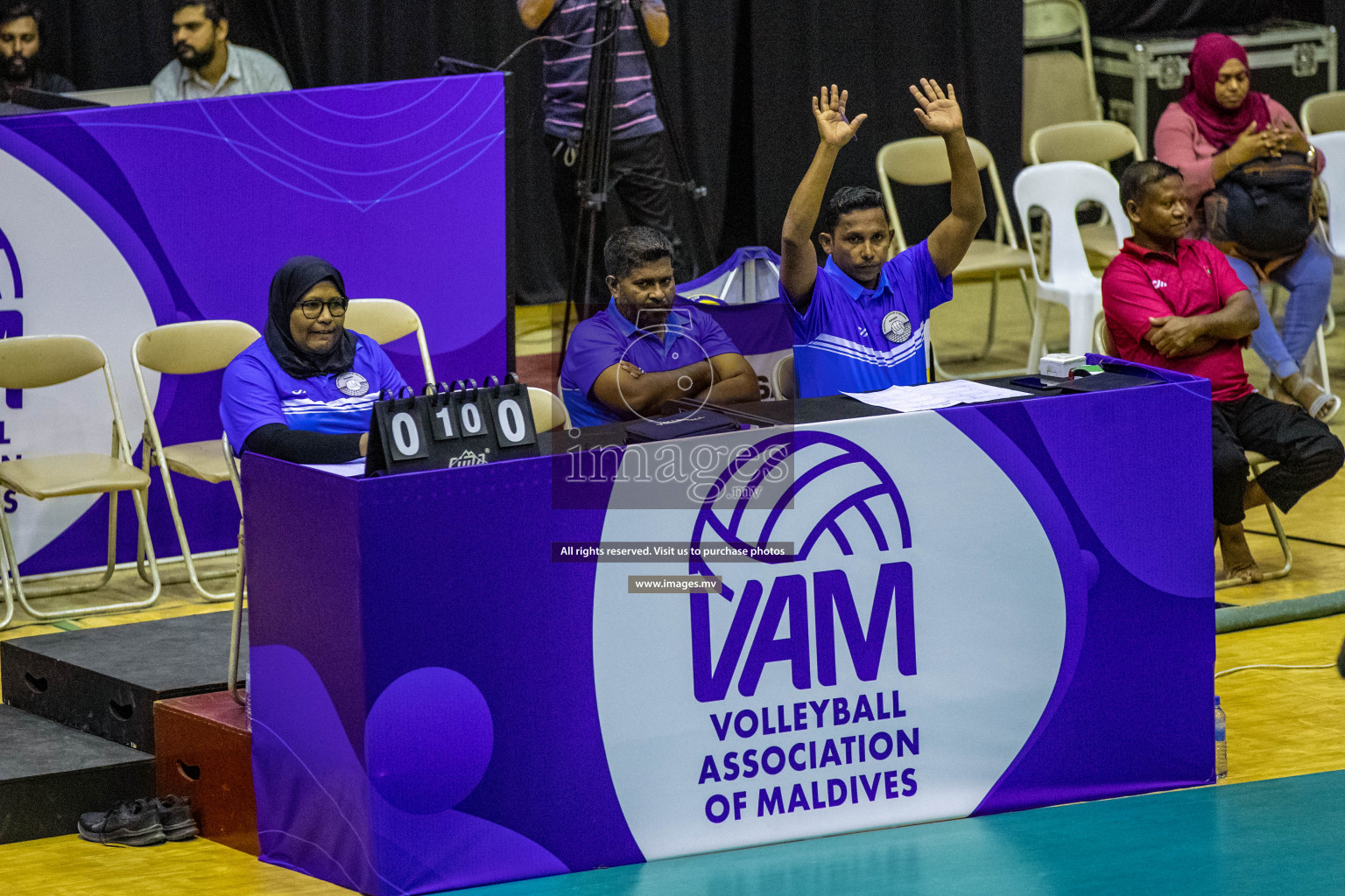 Volleyball Association Cup 2022-Women's Division-Match Day 6 was held in Male', Maldives on 28th May 2022 at Social Center Indoor Hall Photos By: Nausham Waheed /images.mv